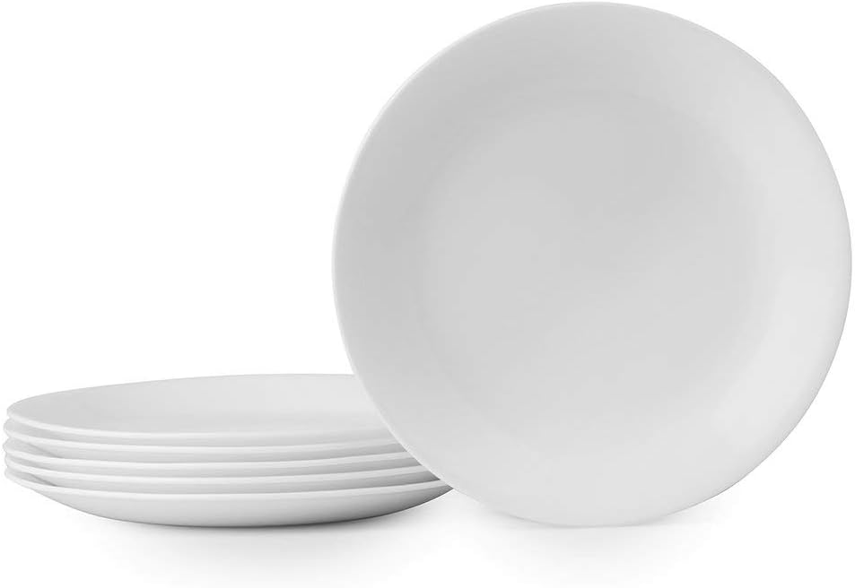 Corelle Vitrelle 18 Piece Glass Dinnerware Set, Service for 6, Chip Resistant T470