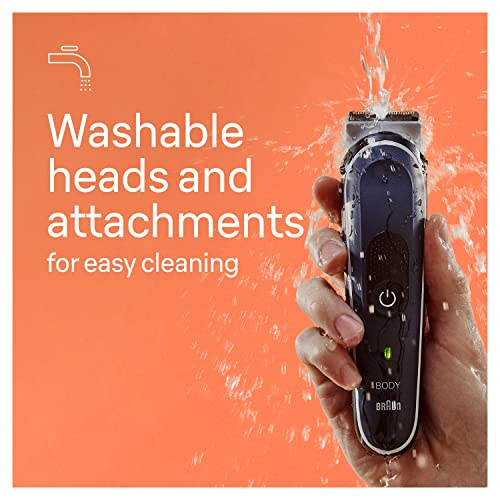 Braun Body Groomer Series 3 3340 for Men, SkinSecure Technology, Washable Q902952