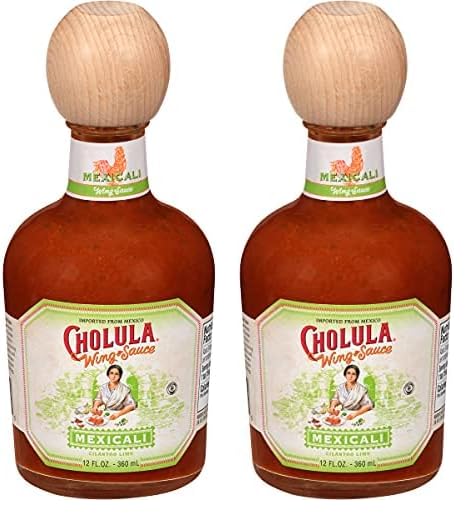 Cholula Caliente Wing Sauce, 12 fl oz (Pack of 2)