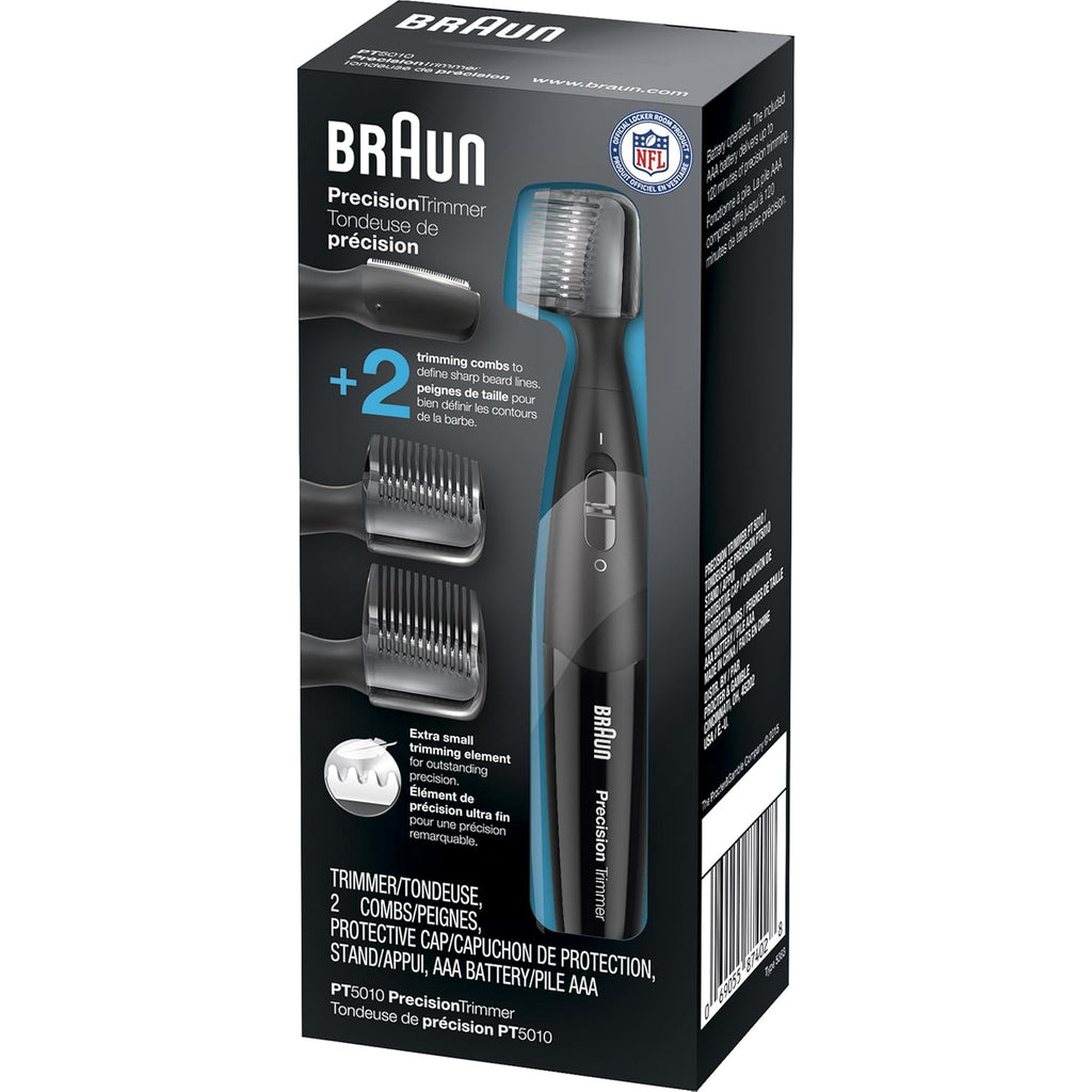 Braun Precision Trimmer PT5010, Men's Beard, Ear & Nose Trimmer B195