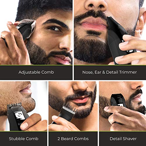 Remington All-in-One Grooming Kit, 8 Piece Set, Black Z67607