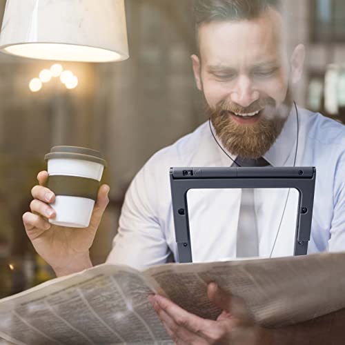 Magnifying Glass with Light and Stand, 36 LED Dimmable Floor Lamp W103652