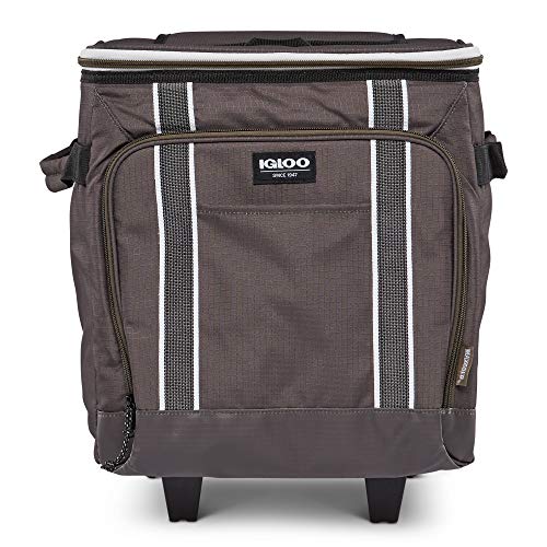 Igloo Large Portable Insulated Soft Coolers with Rolling Wheels