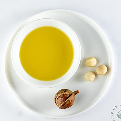 House of Macadamias Macadamia Nut Oil, Cold-Pressed Extra Virgin, 25.3 fl oz Y848811