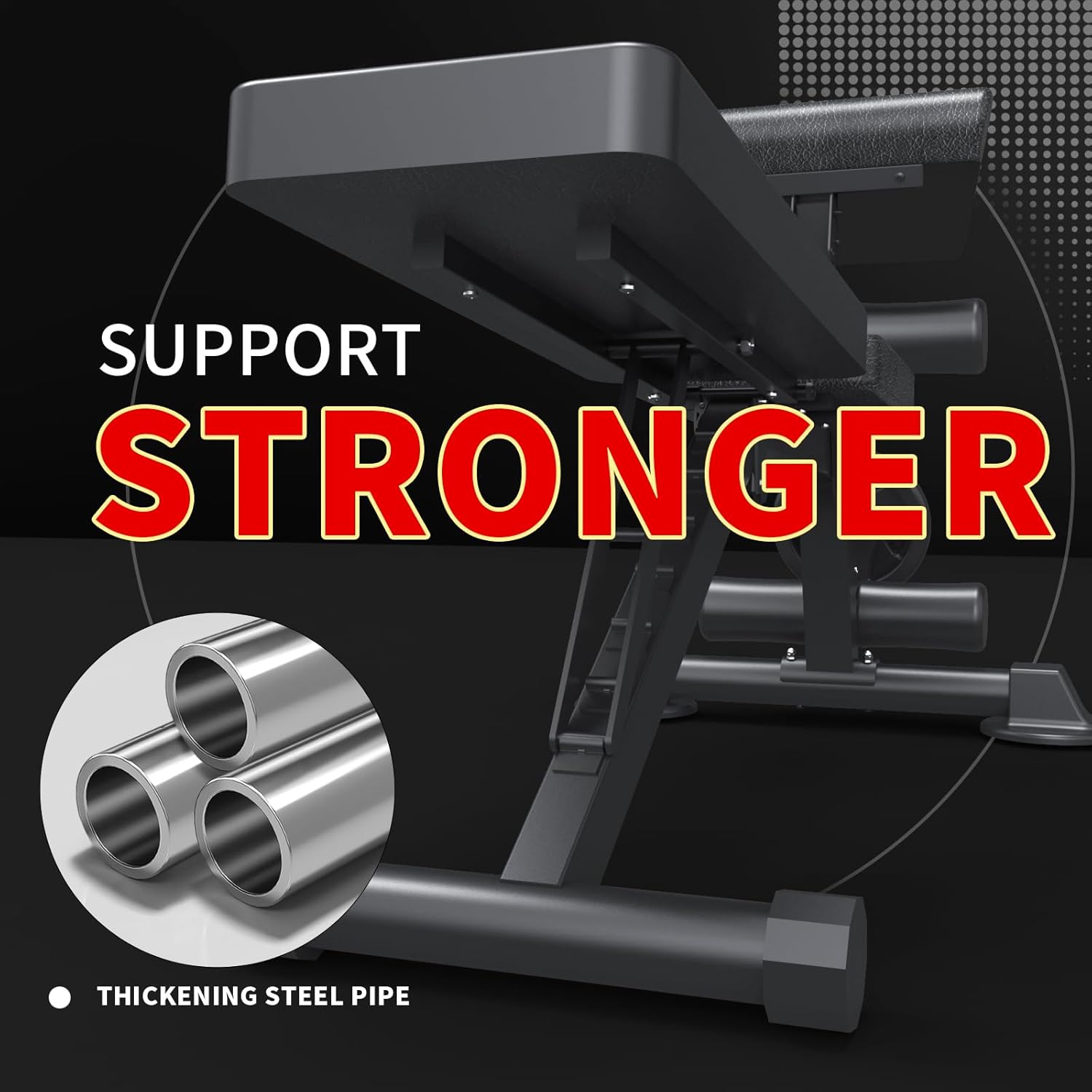 K KINGKANG Adjustable Weight Bench for Home Gym, Incline Decline Flat, 660 Lbs Q1220