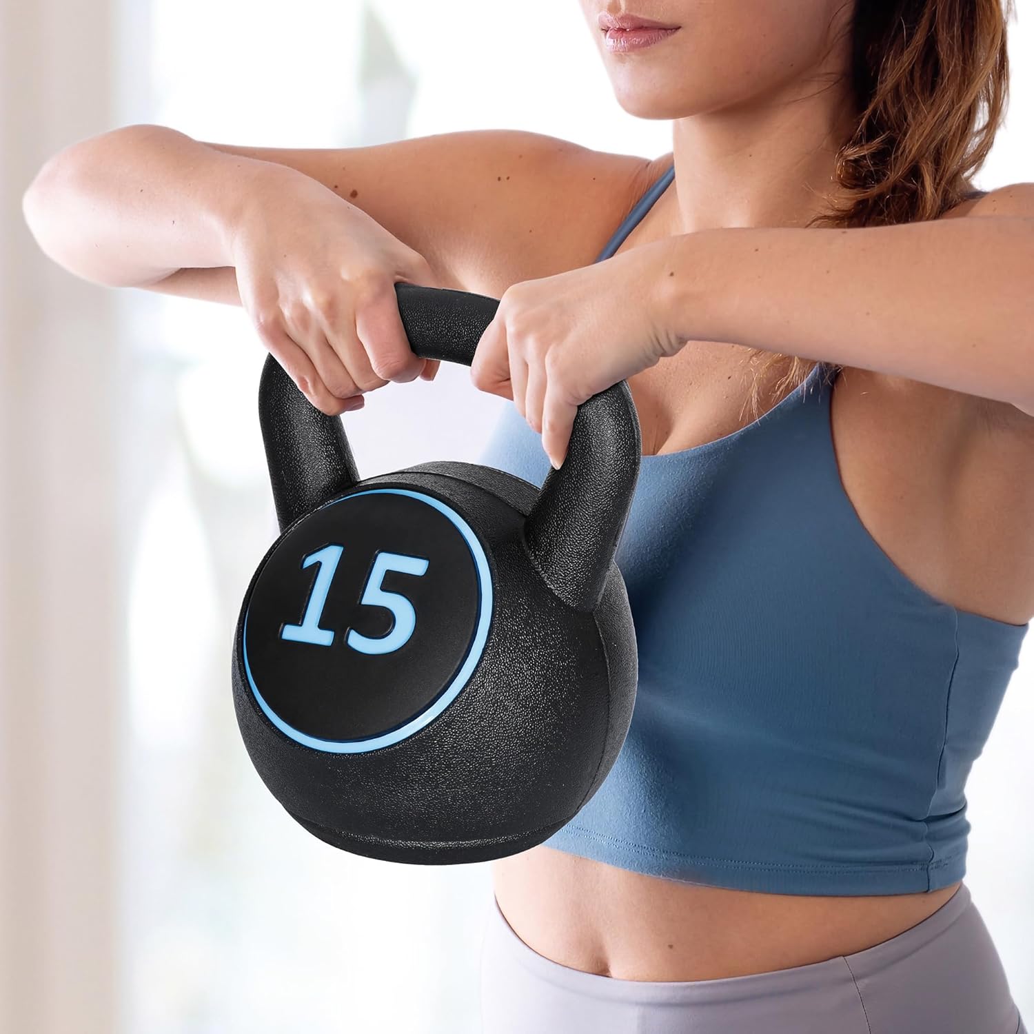 F2C Kettlebell Sets 4 Piece Strength Training Weight Set 5-20lb I146