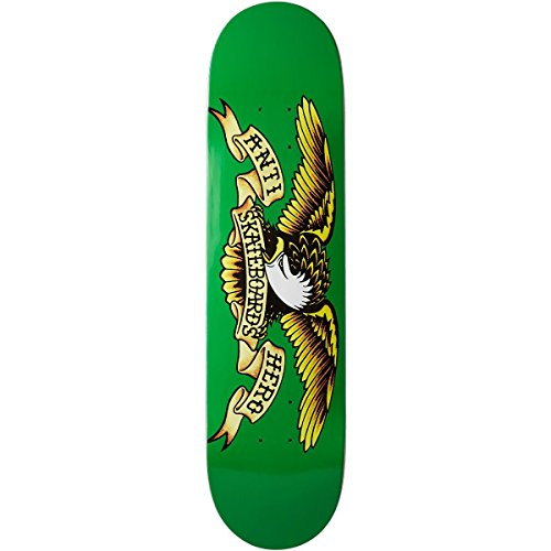 Anti-Hero Classic Eagle Skateboard Deck - Green - 7.81"