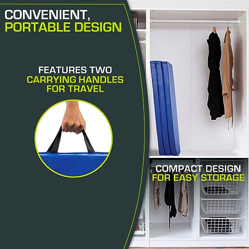 ProsourceFit Tri-Fold Folding Exercise Mats 6 x 4 ft H9159