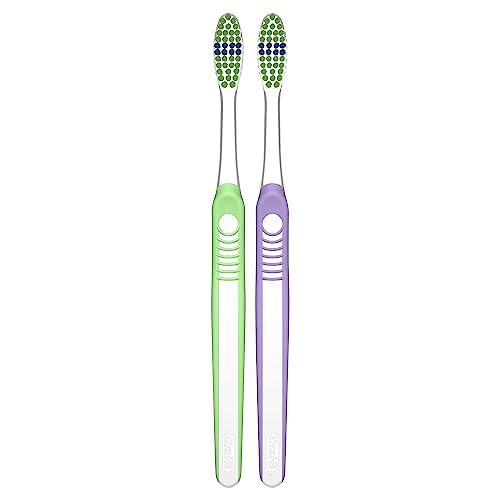 Oral-B Indicator Color Collection Toothbrushes, Medium, 2 Count U639006