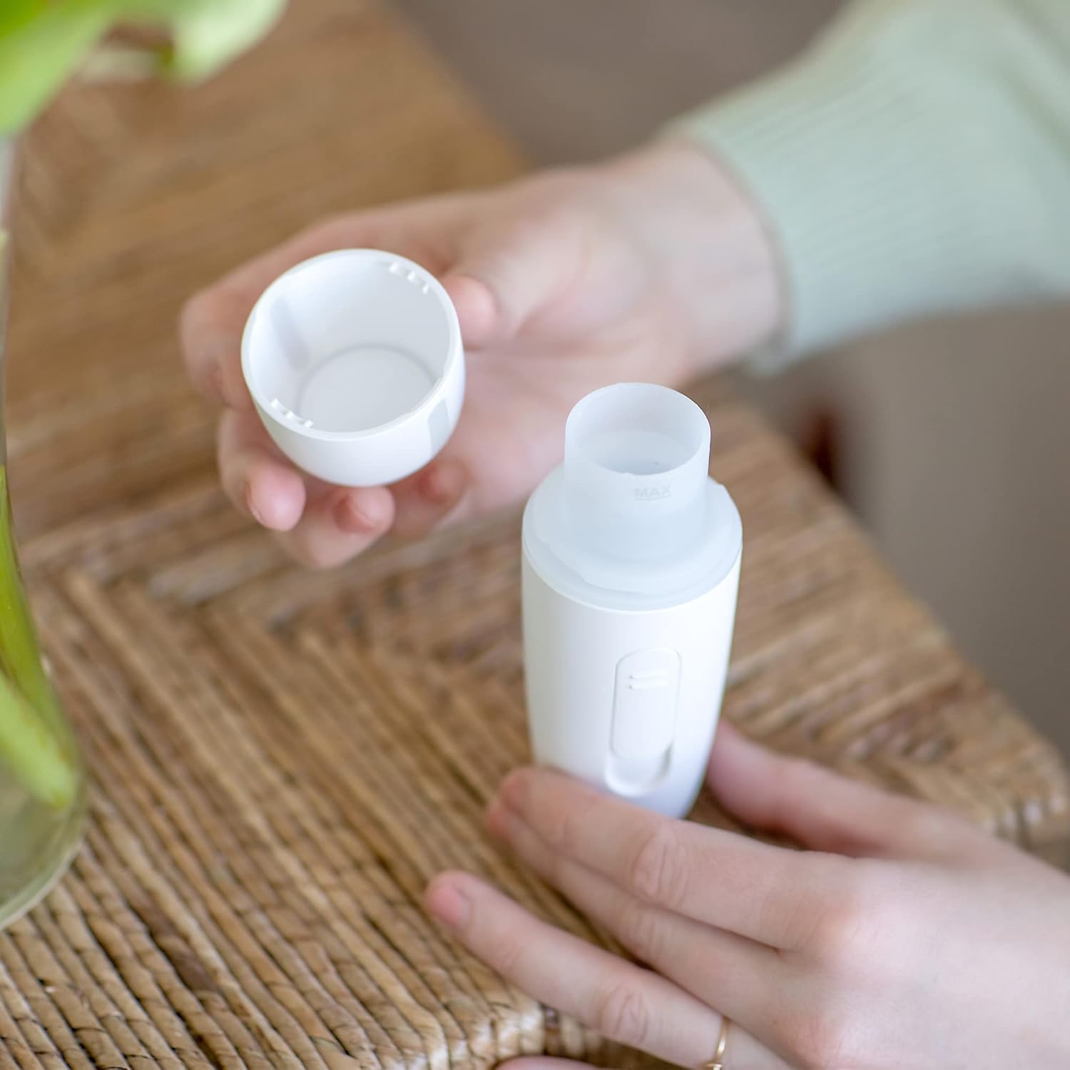 Plant Therapy Mini Portable Diffuser for Essential Oils, Rechargeable USB, Cordless M97691