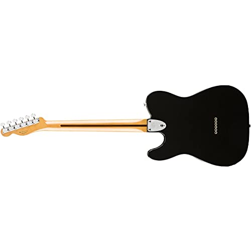 Fender Vintera 70s Custom Telecaster Electric Guitar, Black, Maple Fingerboard C530431