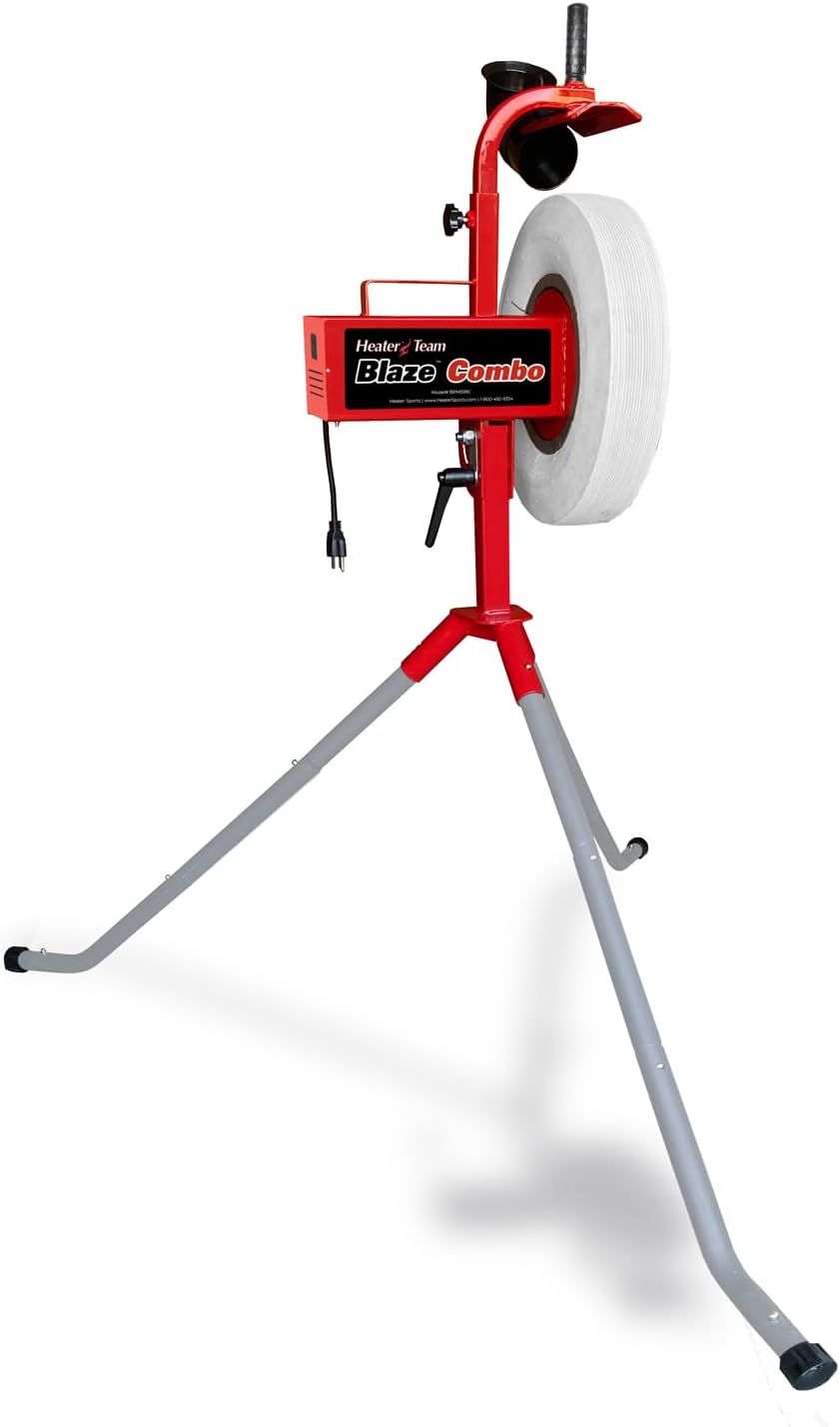 Heater Team Sports BLAZE Pitching Machine for Baseball & Softball Training M42220