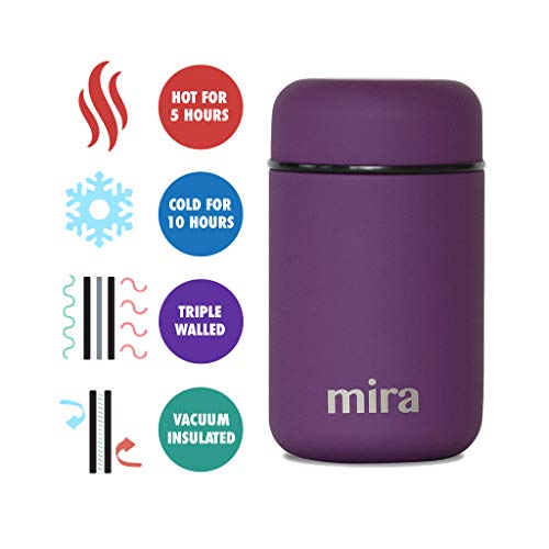 MIRA Insulated Food Jar Thermos 13.5 oz, Pink P7143