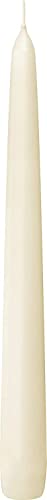 BOLSIUS Ivory Taper Candles 10 Inch, 100 Count Bulk Pack S818