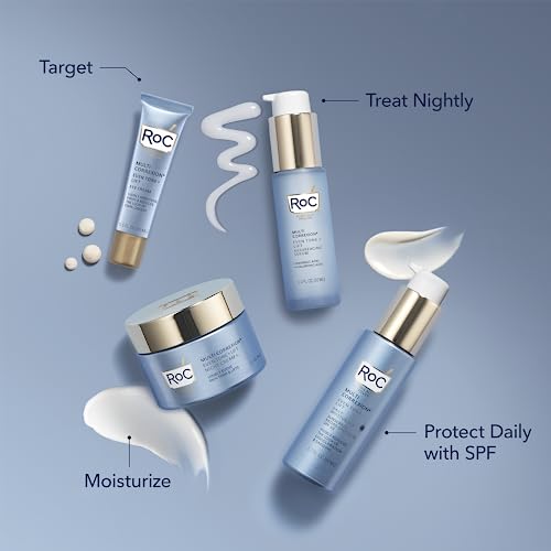 RoC Multi Correxion 5 in 1 Restoring Anti Aging Facial Night Cream with Hexinol, 1.7 oz T21253