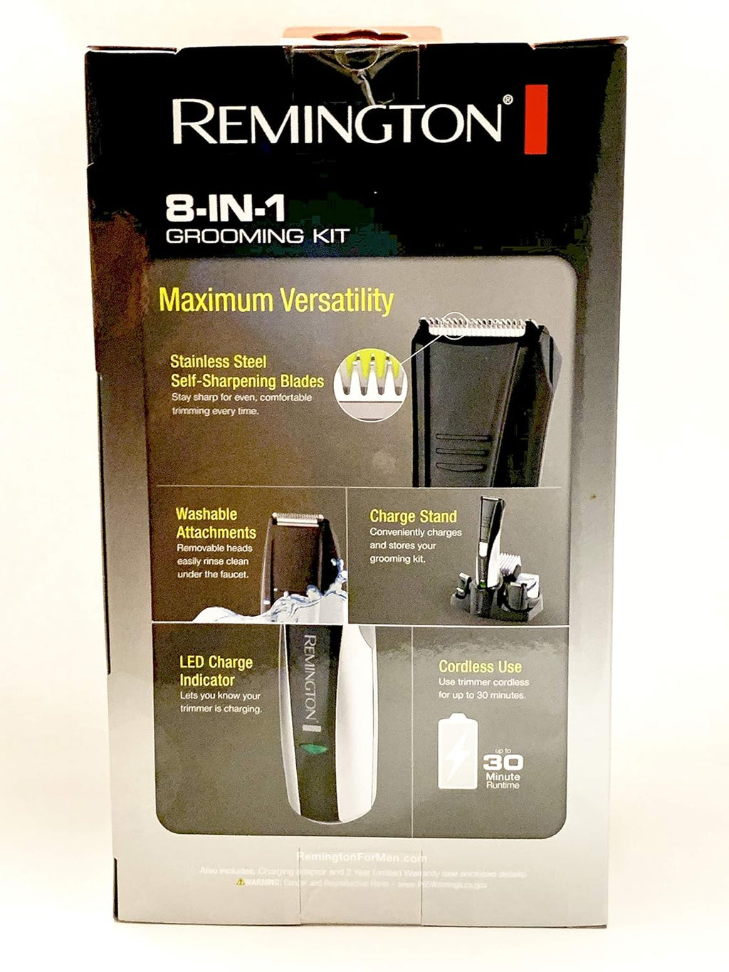 Remington Platinum Collection 8 in 1 Grooming System PG 350 O647034