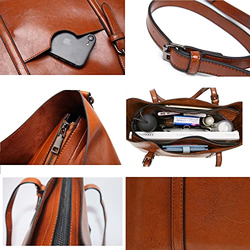Vegan Leather Hobo Handbag Crossbody Tote for Women Z68953