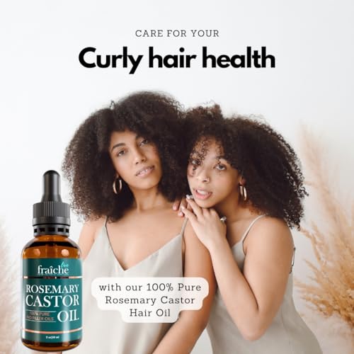 Rosemary & Castor Oil Hair Growth Treatment, 2oz by Live Fraiche Q16436