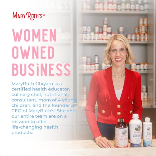 MaryRuth Organics Women's Multivitamin with Biotin, 15.22 Fl Oz F926