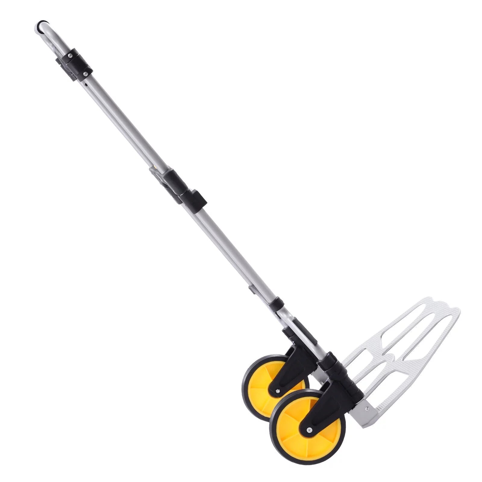 Oukaning Portable Folding Trolley Cart Heavy-Duty Hand Truck 120kg T596467