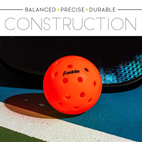 Franklin Sports X-40 Pickleball Balls - USAPA Approved A38407