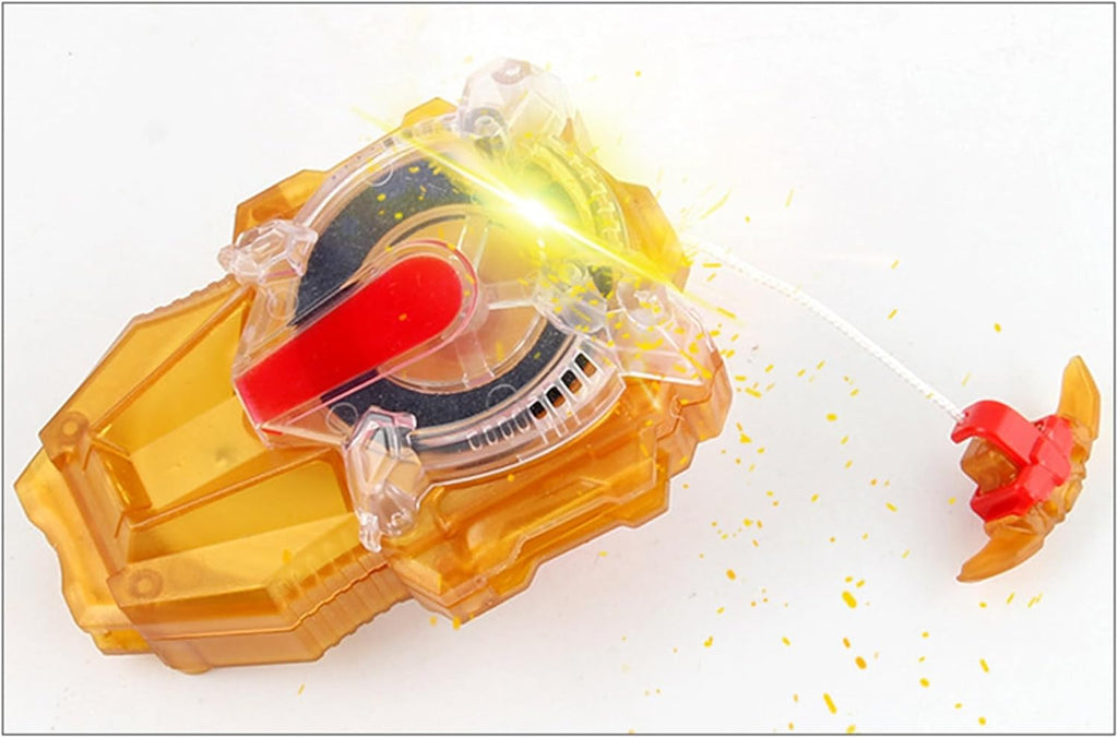 Battling Tops Bey Launcher Only, Sparking Launcher Right Spin Booster Gold String Grip U25184