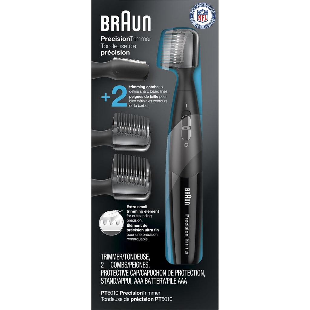 Braun Precision Trimmer PT5010, Men's Beard, Ear & Nose Trimmer B195