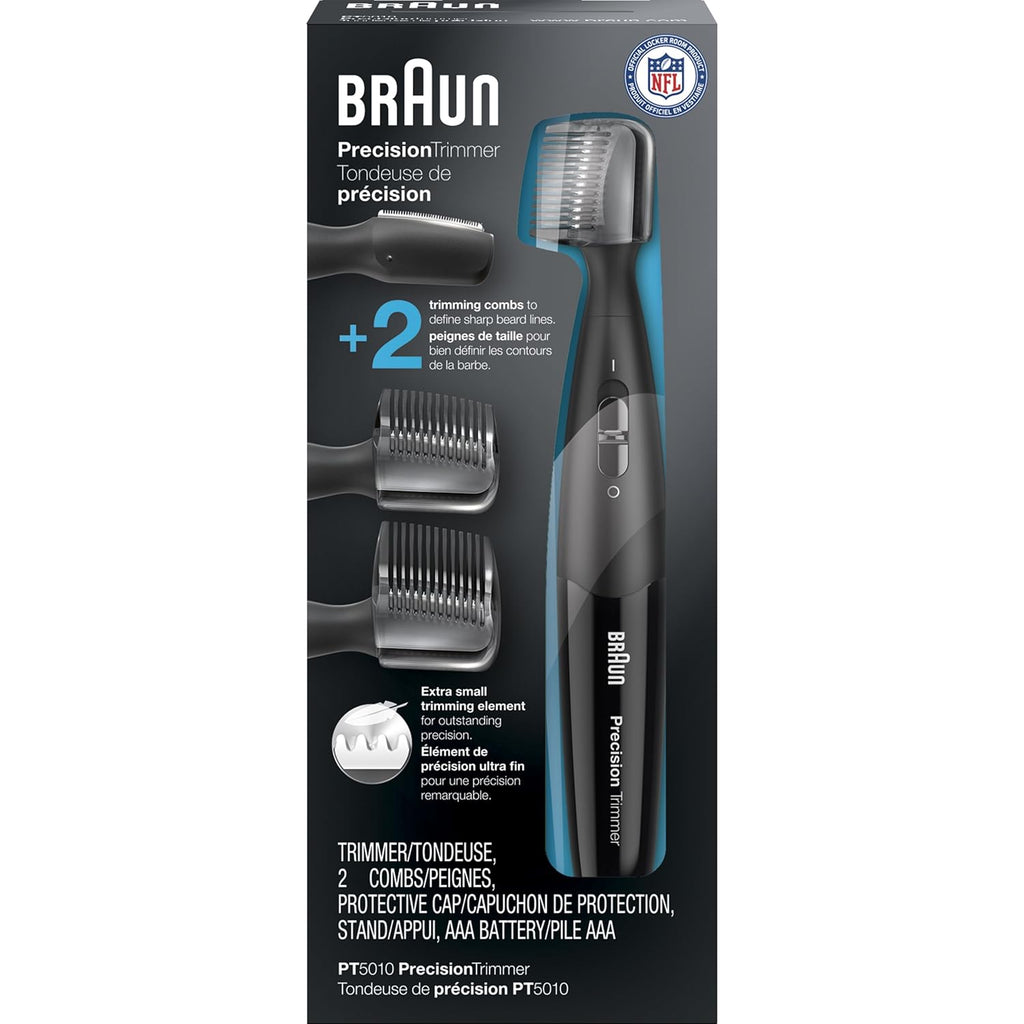 Braun Precision Trimmer PT5010, Men's Beard, Ear & Nose Trimmer B195