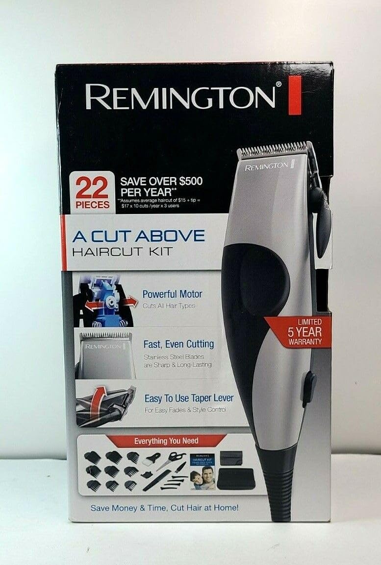 Remington HC-80 Precision 22 Piece Corded Haircut Kit Z45327