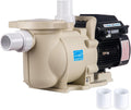 LINGXIAO Variable Speed Pool Pump Inground 2HP with Filter Basket - 115V/208-230V Variable Speed Pump, Low Noise & Energy Star Certified, 1.5" or 2" Fit Includes