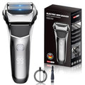 Electric Razor for Men,Electric Shavers for Men face,Rechargeable Cordless Razors for Men,Dry Wet Shavers Beard Trimmer Travel Foil Shaver for Close Shaving Face as Father Husband Boyfriend Gift
