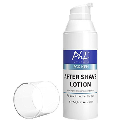 Unscented Aftershave Lotion for Men, Soothes & Moisturizes Skin, 1.75 oz Z5682