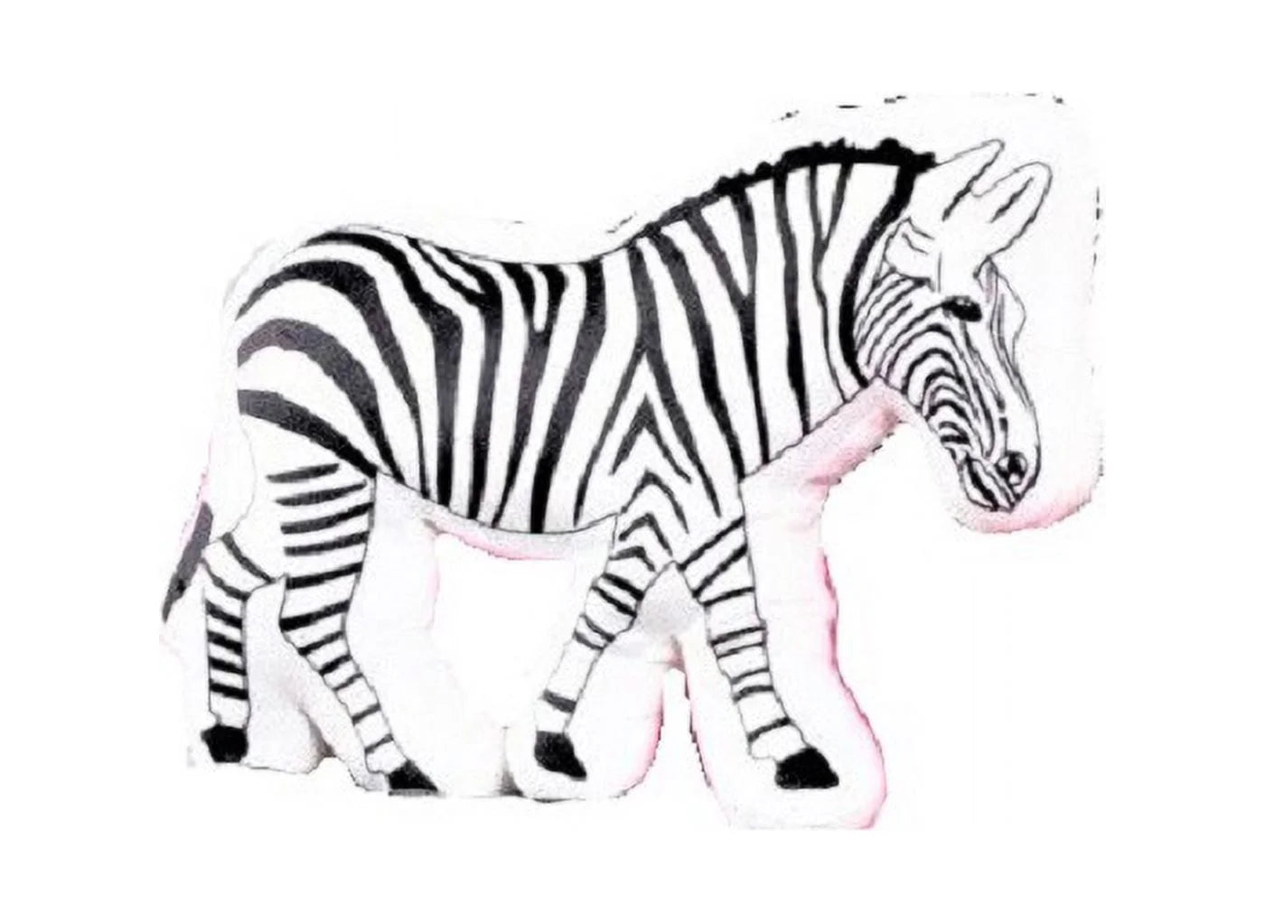 Twin Zebra Pink Comforter and Sheet Set for Kids Teens F297151