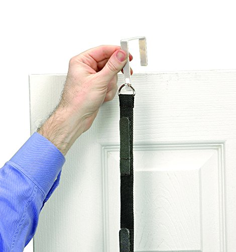 Perfect Curve CapRack18 Over-The-Door Hat Rack for Baseball Caps, Black C63256