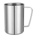 Insulated Stainless Steel Coffee Beer Mug/Double-Wall Camping Travel Coffee Stainless Steel Cup/Double Wall Vacuum Travel Metal Hot Mug/Tumbler Mug/Shatterproof Cup.400ml,1Piece