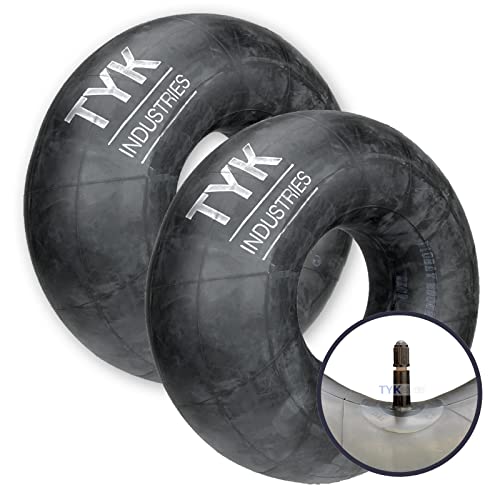 (2-Pack) TYK Industries 16x6.50/7.50-8 Inner Tube, Heavy Duty Replacement 16x6.50 8 and 16x7.50 8 Tire Tube with TR13 Valve Stem for ATV, Lawn Mower, Golf Cart