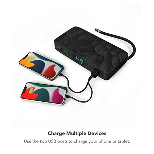 HALO Bolt Air+ Portable Jump Starter with Air Compressor and Power Bank N9297