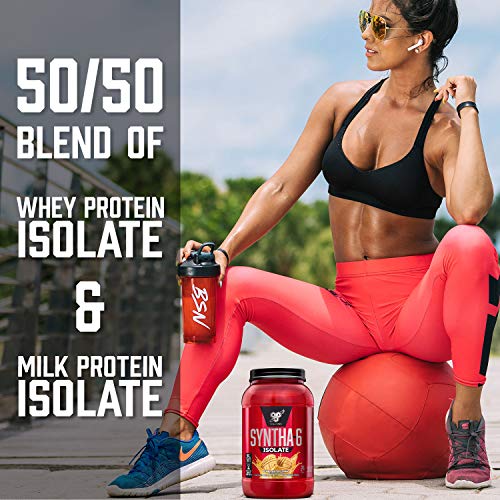 BSN SYNTHA-6 Isolate Protein Powder, Strawberry Milkshake, 24 Servings Y9425