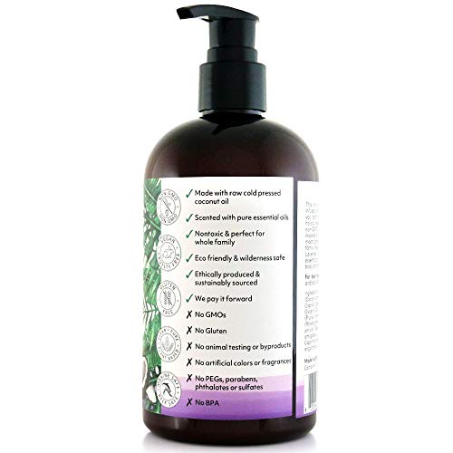 Coco Fiji Face & Body Lotion with Coconut Oil, Fragrance Free 12 oz M120446