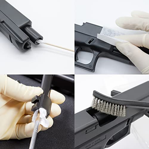 Gun Cleaning Supplies Case with Patches, Swabs, and Brushes G802830