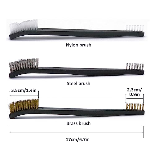 Gun Cleaning Supplies Case with Patches, Swabs, and Brushes G802830