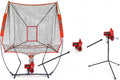 Heater Sports Double Play Pitch Back & Pitching Machine DP249, Red