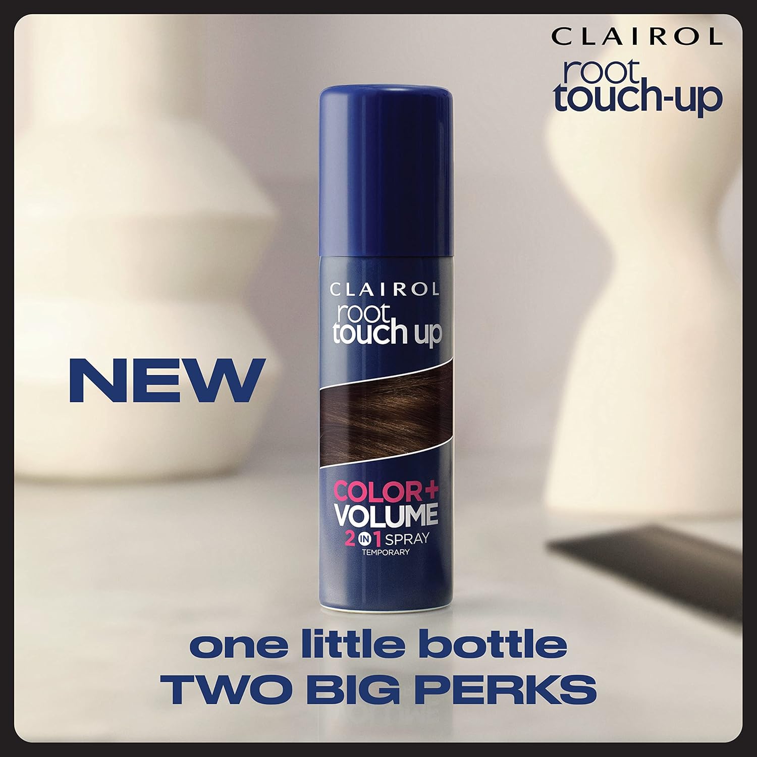 Clairol Root Touch-Up by Nice'n Easy Permanent Hair Dye, 5 Medium Brown, Pack of 1 C781