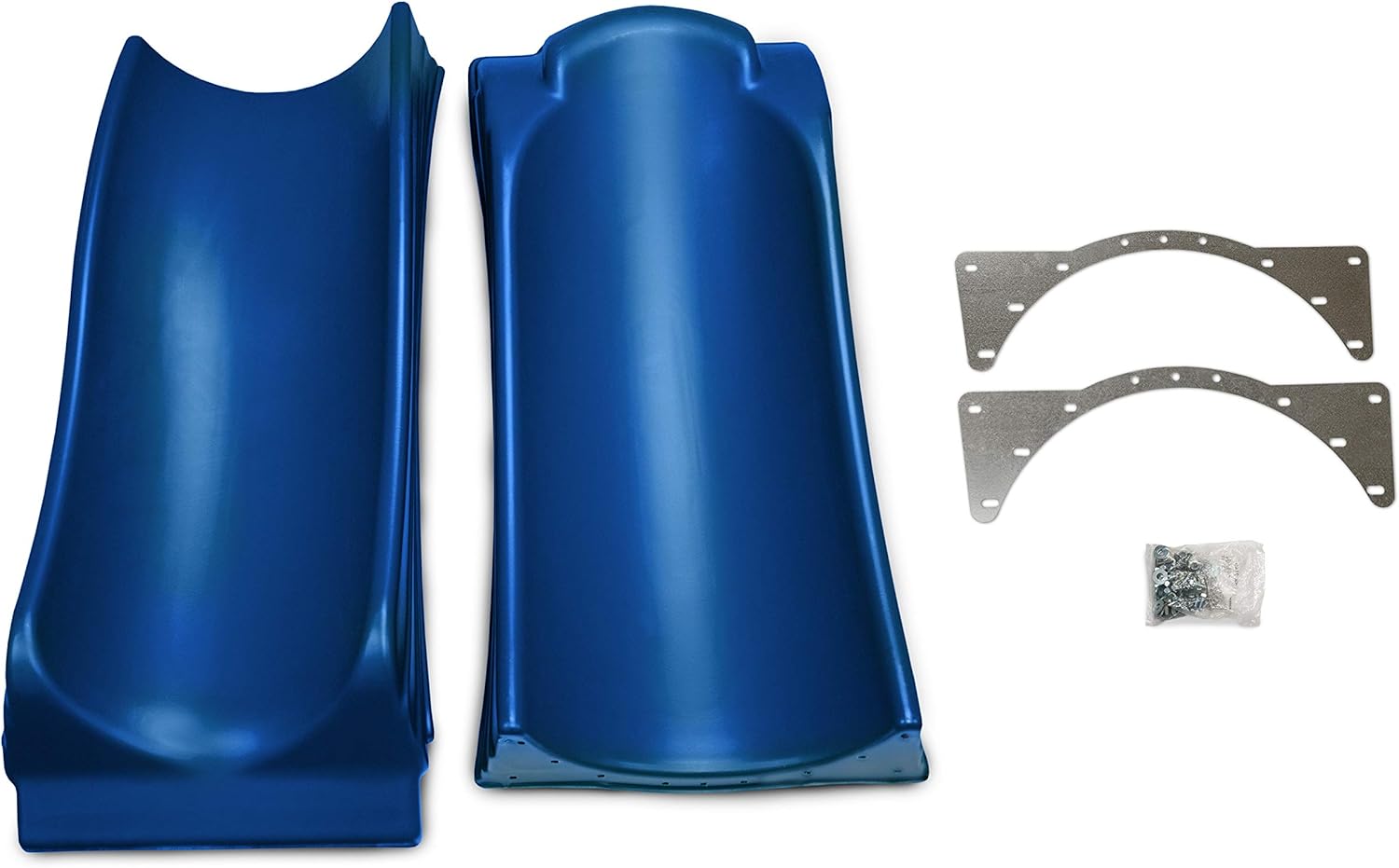 Swing-N-Slide Ws 5032 Olympus Wave Slide, 2-Piece Plastic Slide for 5' Decks, Blue U2024