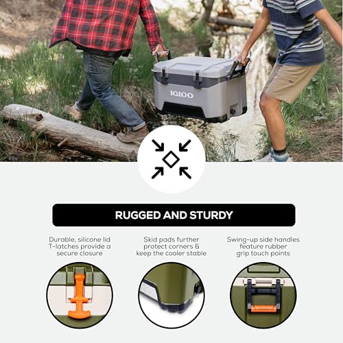 Igloo BMX 52 Quart Cooler with Cool Riser Technology O927153