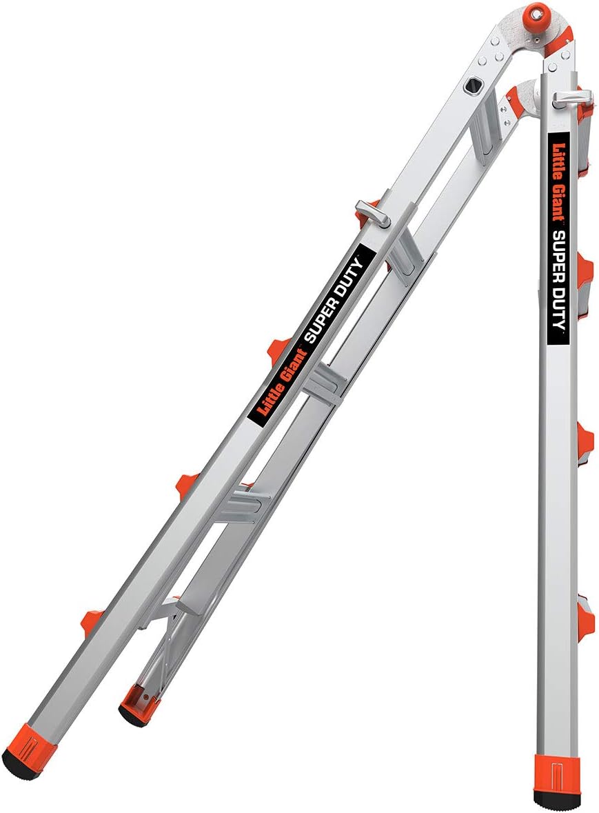 Little Giant Ladders Super Duty M17 17 ft Multi-Position Aluminum Ladder C7259