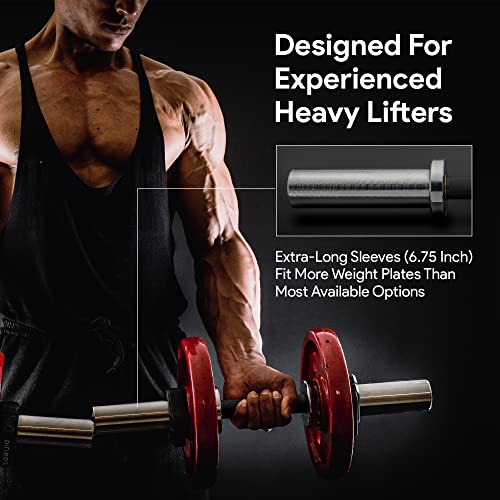 Olympic Dumbbell Handle 2 Inch Loadable Heavy Duty Dumbbell Bar O1947