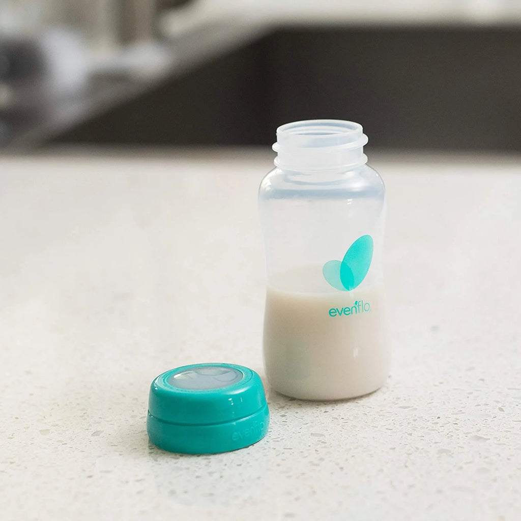 Evenflo Advanced Breast Milk Collection Bottles, 5oz, 6 Pack H343193