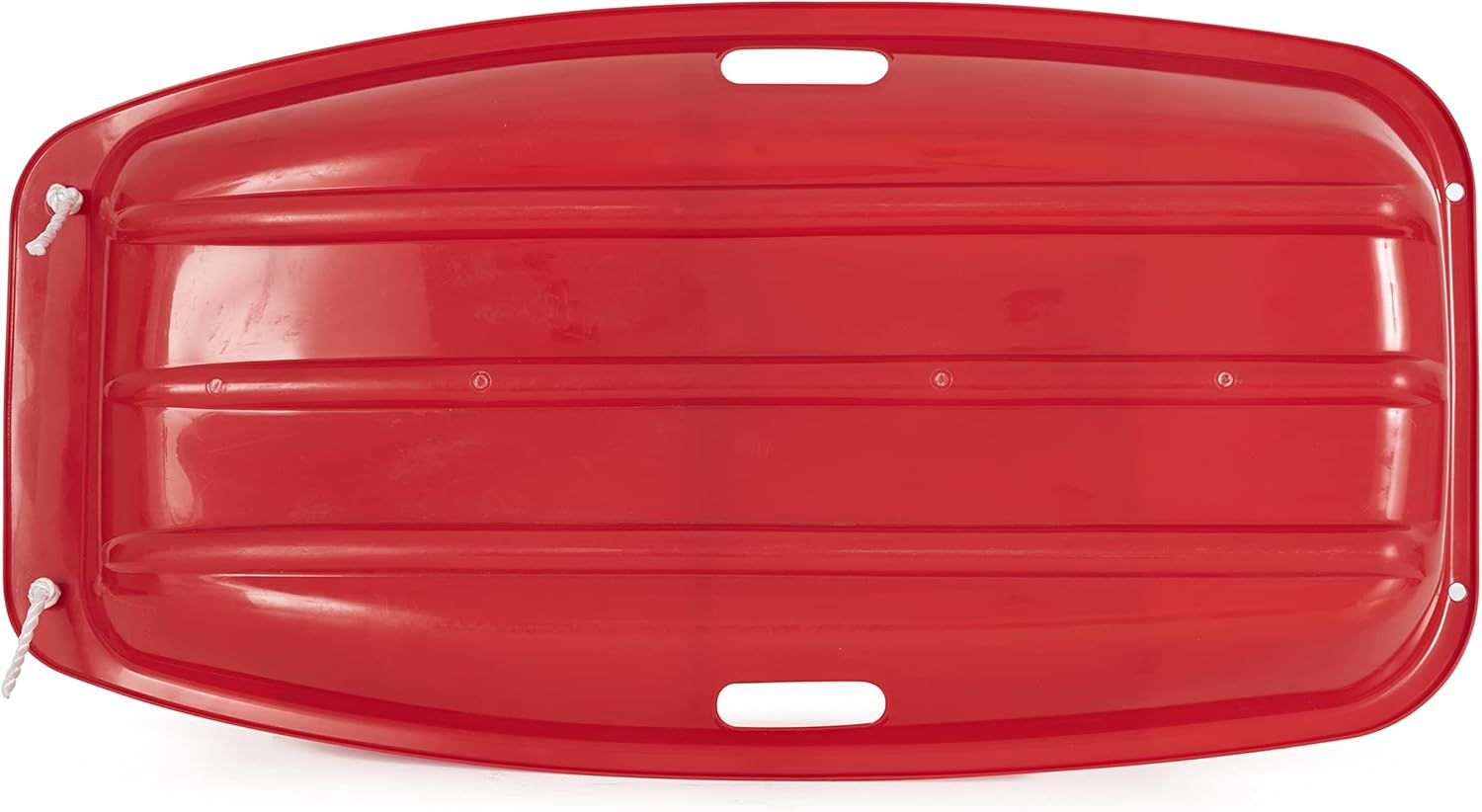 Downhill Sprinter Kids Toddler Snow Sled with Pull Rope, Red (2 Pack) N98704