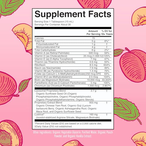 MaryRuth Organics Women's Multivitamin with Biotin, 15.22 Fl Oz F926